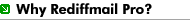 Why Rediffmail Pro?